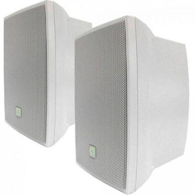 Par de Caixa de Som Ambiente JBL C621B 50W com Fio Full Range Branco