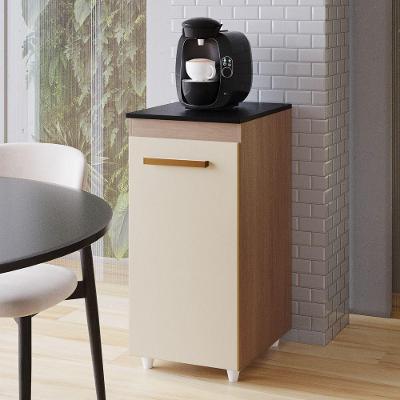 Balcão Multiuso Blend 1 Porta MDP 40CM Off White Desk Design
