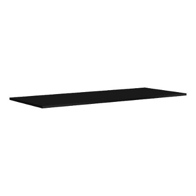 Tampo Balcão Cozinha Flat MDP 15mm 160cm Preto Desk Design