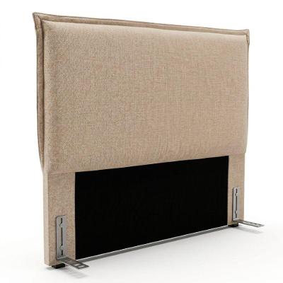 Cabeceira Casal Virella Estofada no Box MDF Linho Bege Desk Design