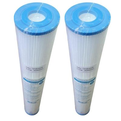 Kit 2 Refil Poli Flu Plissado 20 Slim 30 Micras 1127-30A para Agua de Poco Planeta Agua