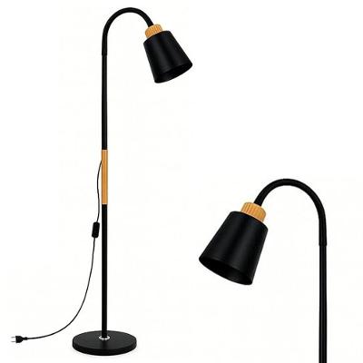 Luminária de Piso LPF002 Articulada Flexível Bivolt Preto Leva Pra Casa