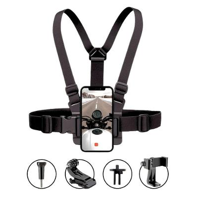 Kit Suporte de Peito Shoot para Smartphone e Câmera de Ação com Adaptador J-Hook