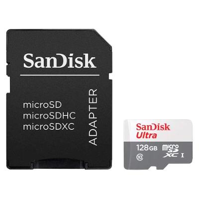 Cartão de Memória Micro SD Ultra 128GB 100MB-s Classe 10 A1 Sandisk