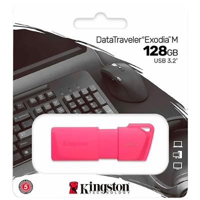 Pendrive Kingston Exodia m 128GB USB 3.2 200MB-s Rosa