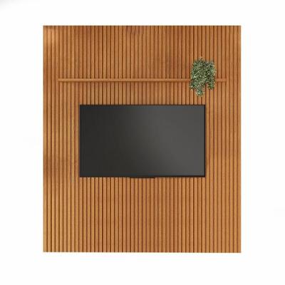 Painel para TV Riso Até 75 207cm MDF MDP Cinamomo JCM Movelaria