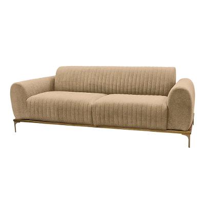 Sofá Molino 3 Lugares 210CM Caramelo Bouclé