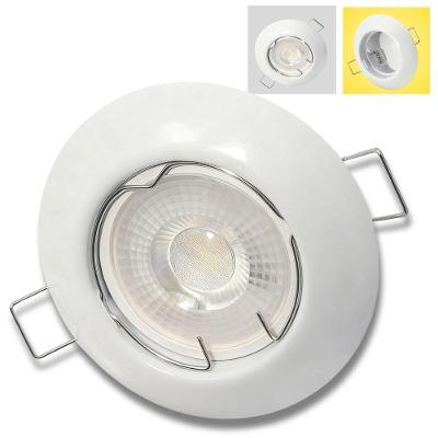 Spot de Embutir Redondo Côncavo LED GU10 4,5W Bivolt Branco Decorshop