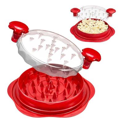 Triturador Desfiador Manual BSL3922 ABS Acrílico para Cozinha Vermelho AB Mídia