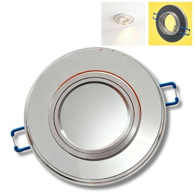 Spot de Embutir MR16 Vidro Alumínio Resistente Espelhado Decorshop