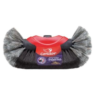 Vassoura Varre Mais V2 Cabo de Aço 1,20CM Cerdas Naturais Condor