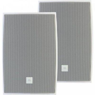 Par de Caixa de Som Ambiente JBL C321B 30W com 2 Vias para Sistemas de Audio Branco