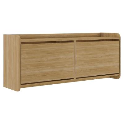 Sapateira Multiuso Dália 2 Portas 130CM MDF-MDP Amadeirado