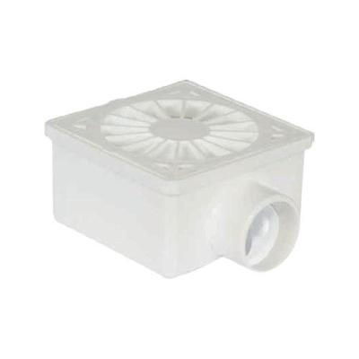 Ralo Sifonado Quadrado 100X100X40 PVC e PP Socel