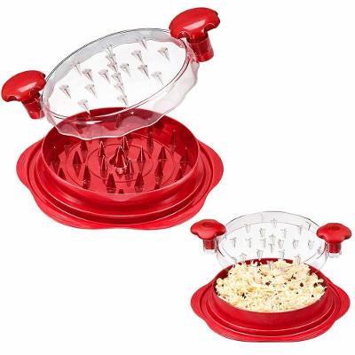 Triturador Desfiador Manual BSL3922 ABS Acrílico Antiderrapante Cozinha Vermelho Compre Desejos