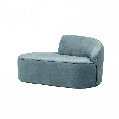 Sofá Eron 3 Lugares 180cm Azul Claro Bouclé