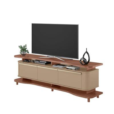 Rack Guarapari 180CM MDF Porta Ripada Fendi Bechara Móveis