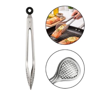 Pegador BS40777 Churrasco Salada Inox 34CM Multiuso Prata Baker's Secret