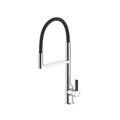 Misturador Monocomando para Cozinha Bica Fixa Cerâmico Cromado Slim