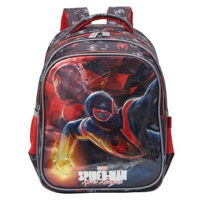 Mochila Infantil Escolar Miles Morales Spider PVC Metalizado Xeryus