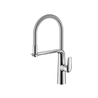 Misturador Monocomando para Cozinha Latão Disco Cerâmico Cromado Slim