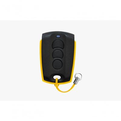 Controle Remoto Chaveiro Hombrus BIT 433MHZ para Portão e Alarme Amarelo