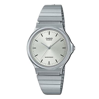 Relógio Unissex Casio MQ-24D-7EDF Analógico Aço Inox Prata