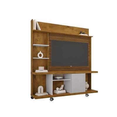 Home Theater Taurus Naturalle Ripado 160CM Off White Bechara