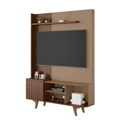 Home Corumbau 136CM MDF com Nicho Fendi com Carvalho Bechara Móveis