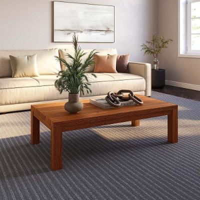 Mesa de Centro Nature 1550NE Retangular Pinus 65CM Rústico Escuro