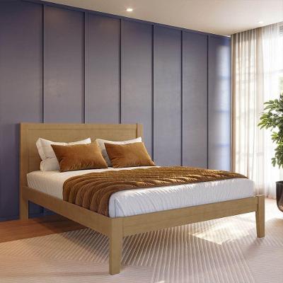 Cama Queen Topázio 2809FN Madeira Pinus Freijó Finestra Móveis