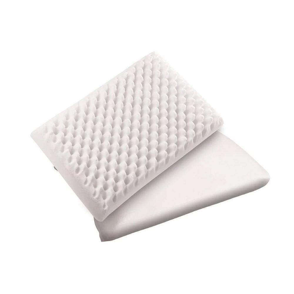 Travesseiro Viscoelástico Nasão Dupla Face Massageador p/Fronha (50x70) - Fibrasca - 4