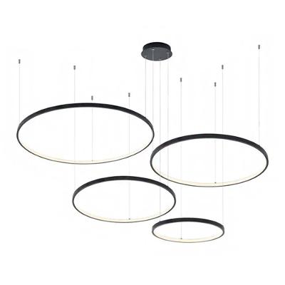 Lustre Pendente Bevis PL-9736 LED Embutido Bivolt Preto Astraled