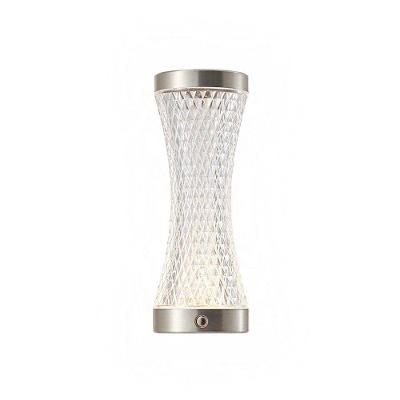 Luminária de Mesa Fira LED Recarregável Touch 1W Cinza Astraled