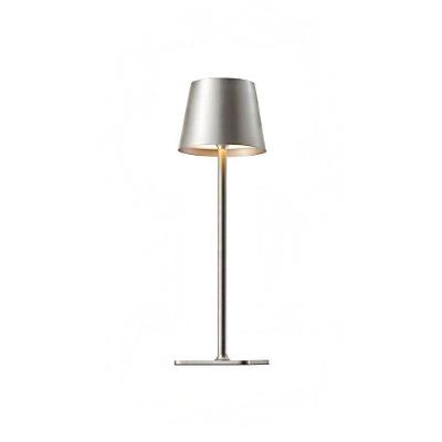 Luminária de Mesa Veln LED Recarregável Touch 2W Prata Astraled
