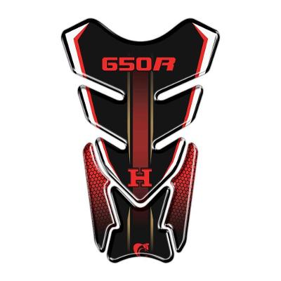 Protetor de Tanque CB 650R Vermelho PVC Resina 3D Teu Adesivo