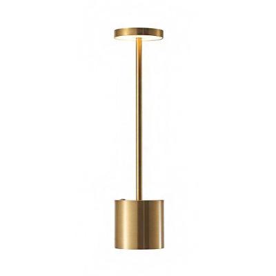 Luminária de Mesa Dren LED Recarregável Touch 1W Dourado Astraled