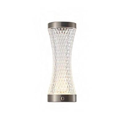 Luminária de Mesa Fira LED Touch Recarregável 1W 12h Prata Astraled