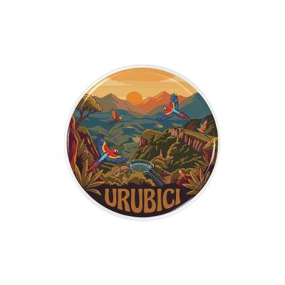 Decorativo Resinado Turístico Urubici Araucárias 3D PVC Autocolante Teu