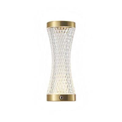 Luminária de Mesa Fira LED Recarregável Touch 1W Dourado Astraled