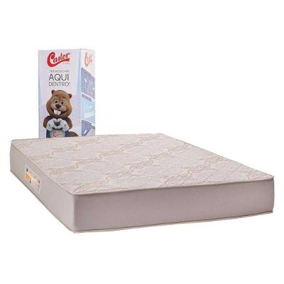 Colchão Casal Molas Pocket Comfort na Caixa D26 138x188cm Bege
