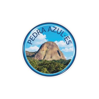 Adesivo Resinado 3D Turístico Pedra Azul Es Decorativo Azul Teu Adesivo