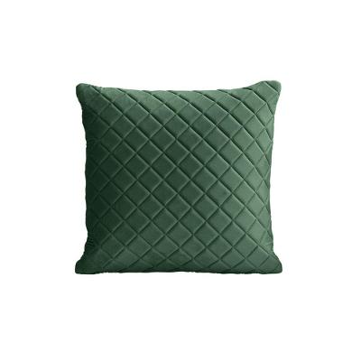 Almofada Tressê 40x40cm Veludo Matelassê Anti-Alérgico Verde Nexta Casa