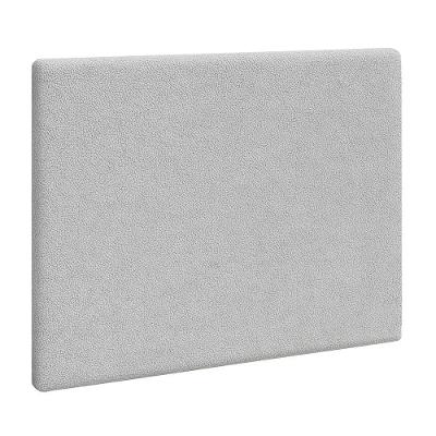 Cabeceira King Parise no Box MDF Suede Bouclé Cinza Claro Nexta Casa