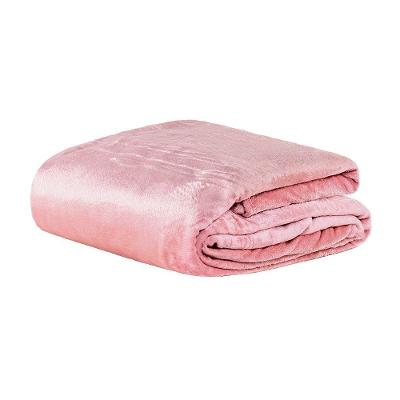 Cobertor Peletizado Ultrasoft Dupla Face Queen 220x240CM Poliéster Pink
