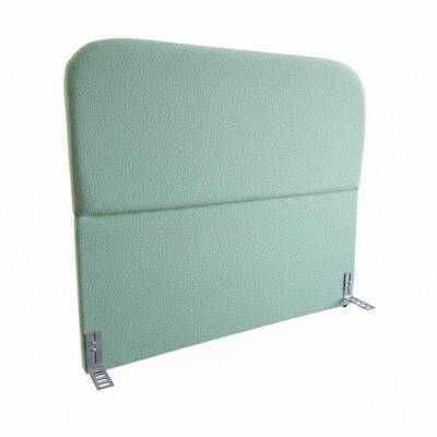 Cabeceira Casal 140cm Orgânica Bouclê Verde Menta Click Home