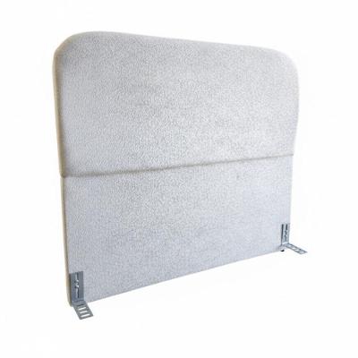 Cabeceira Casal 140cm Orgânica em Bouclê Off White Click Home