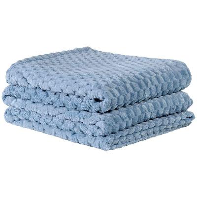 Cobertor Softlux Ultrasoft Alto Relevo Queen 220x240CM Poliéster Mirtilo