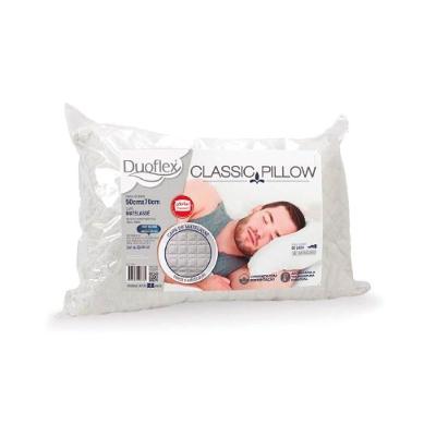 Travesseiro Espuma Classic Pillow Cl1100 C/ Capa Matelassê P/fronha (50x70) - Duoflex