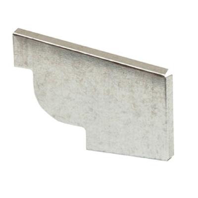 Cabeceira Moldura C.28 Direita 876 Vedação Aço Galvanizado Inox Calha Forte